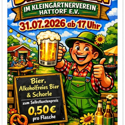 Biergartenfest im KGV